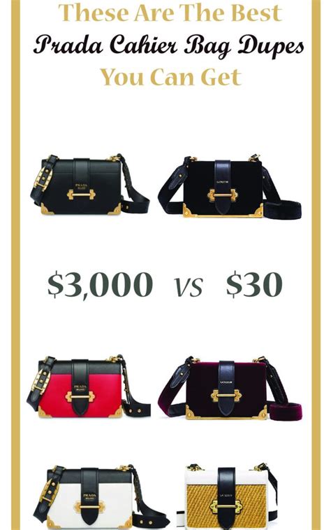 cahier bag dupe|prada cahier dupe bag.